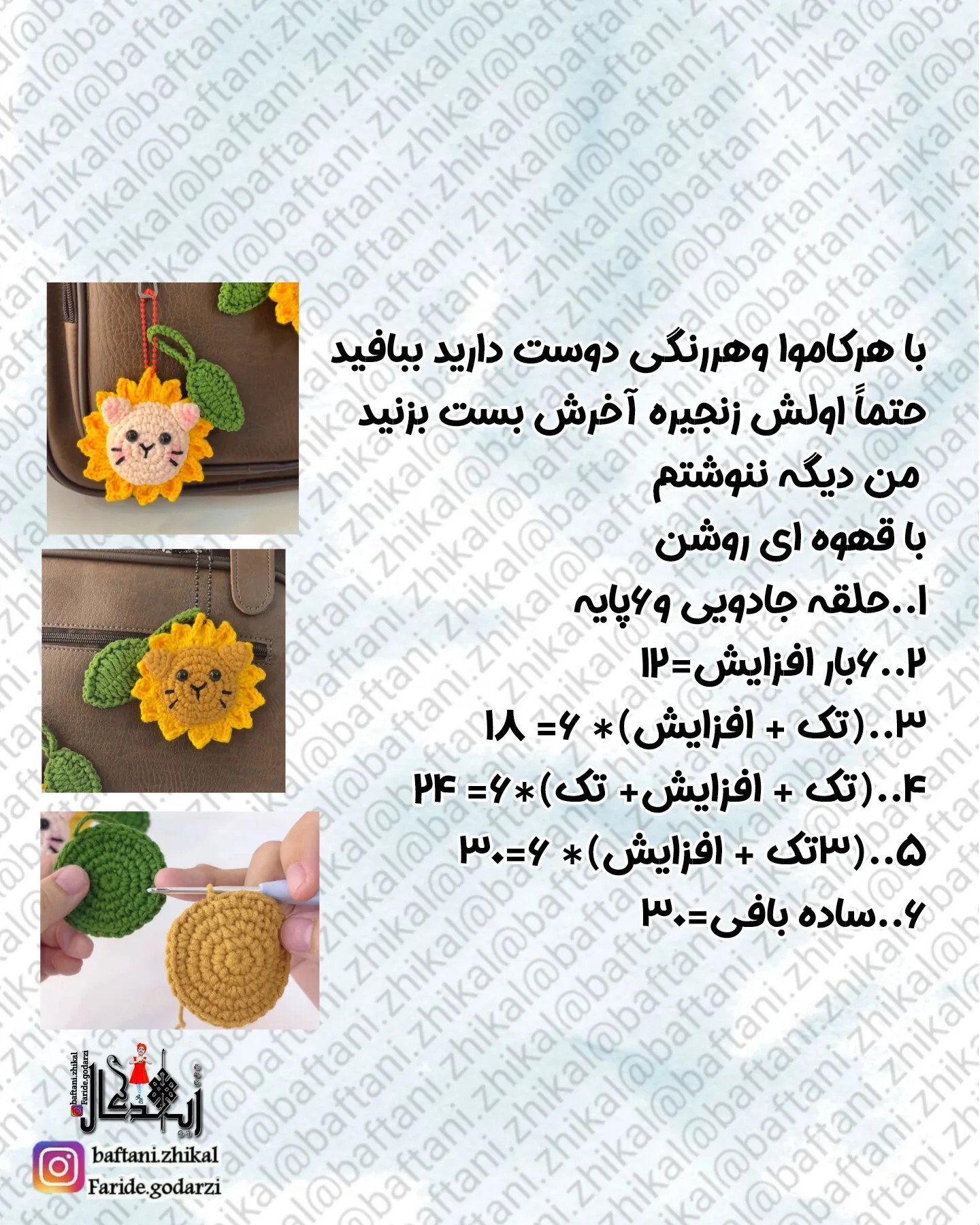 طرح گربه آفتابگردان