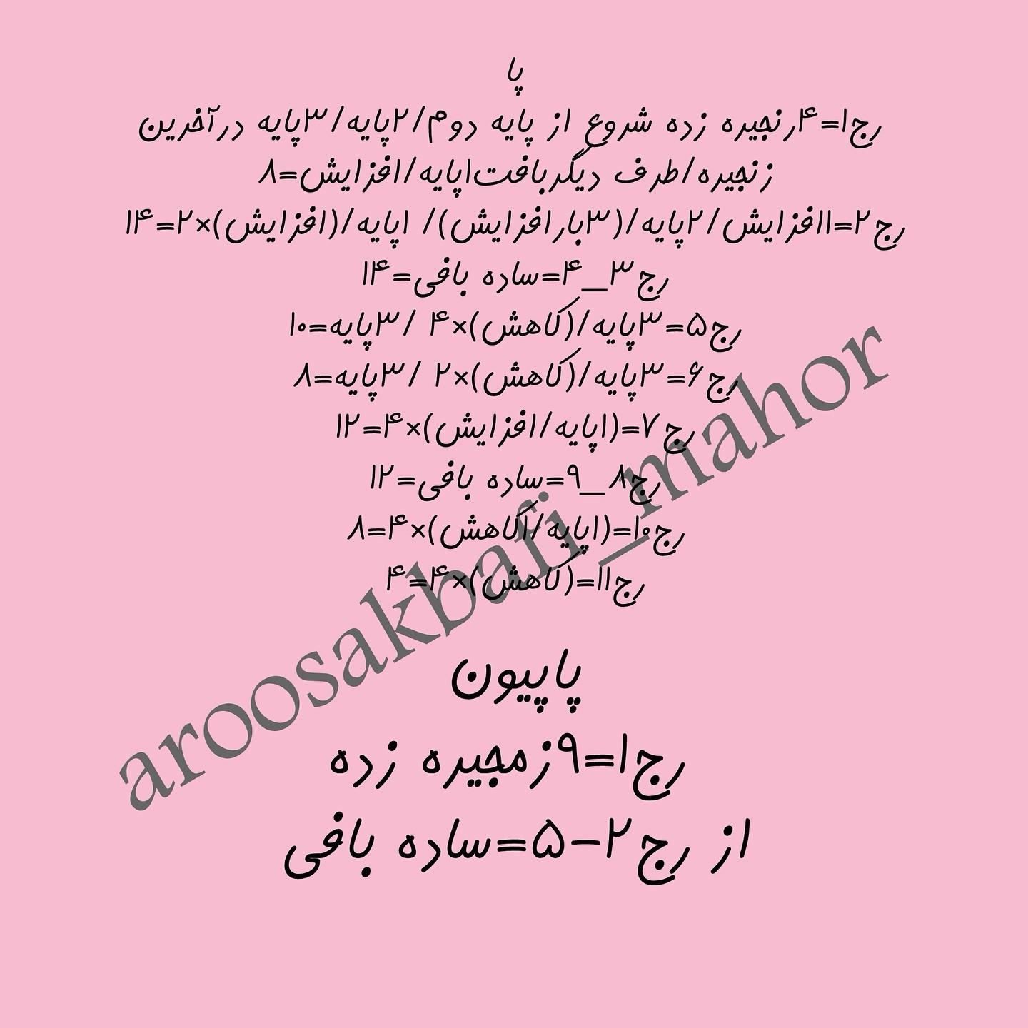 طرح قلاب بافی گربه هالووین