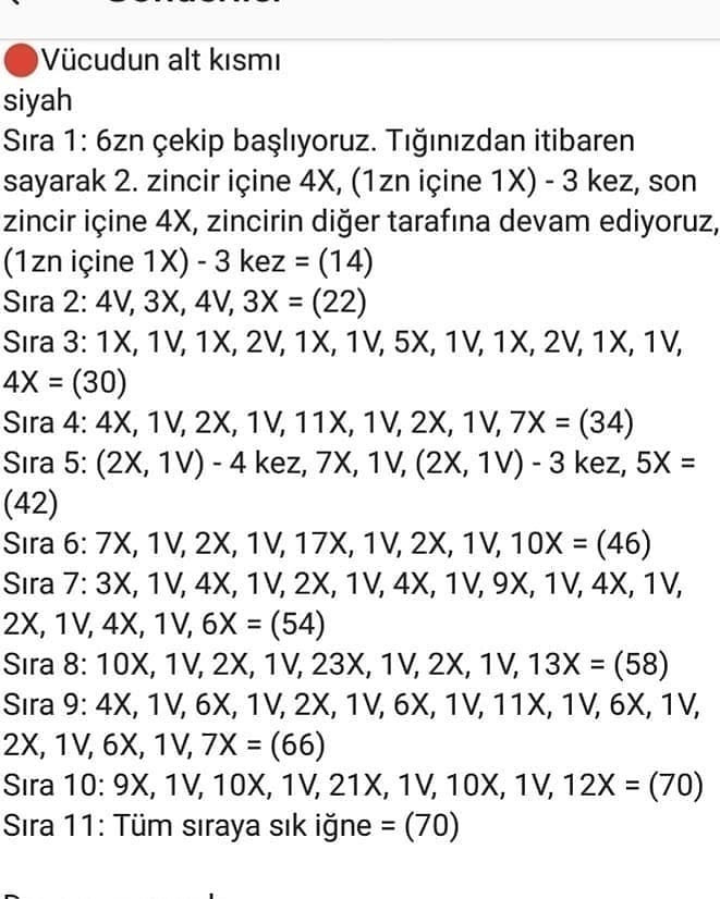 Üç Boyutlu Uğur Böceği Amigurumi Yapımı