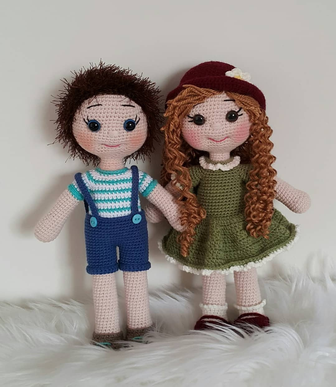 Ücretsiz Alişan & Mercan Amigurumi Bebek Örnekleri