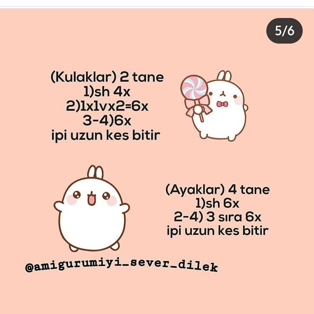 Ücretsiz Amigurumi Desenleri: Tavşan, Civciv ve Kulaklık Çantası