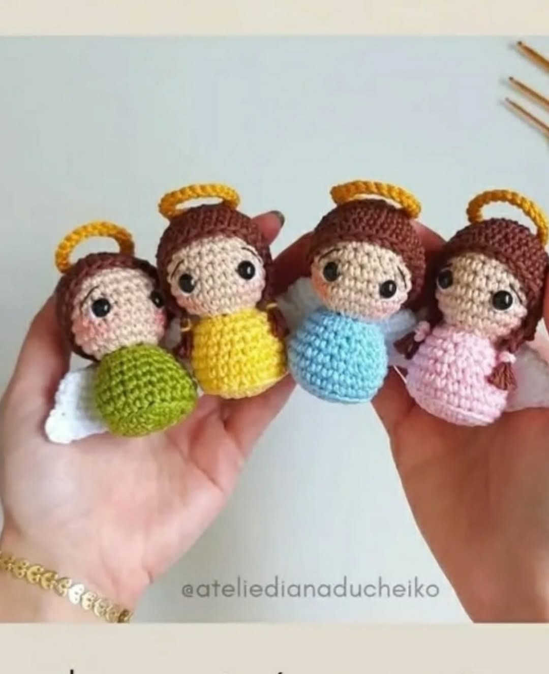 Ücretsiz amigurumi melek yapımı tarifi