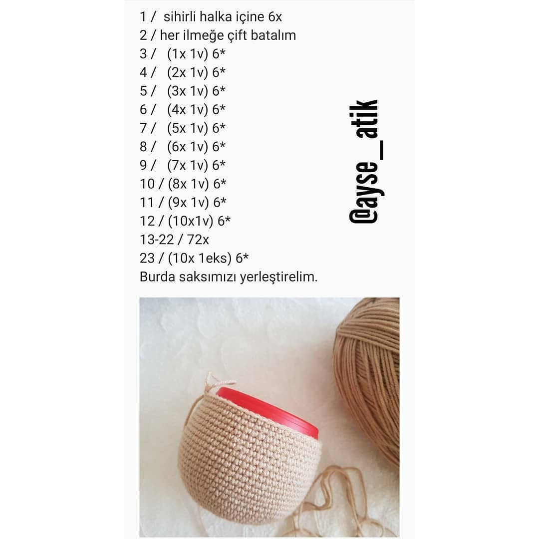 Ücretsiz Amigurumi Şema: Komik Yüzler