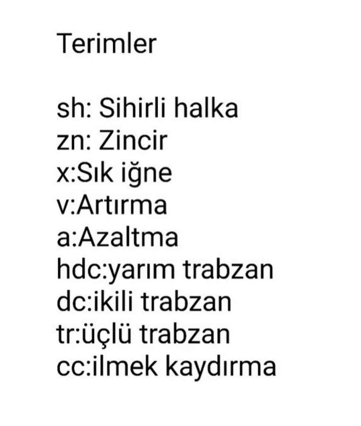 Ücretsiz Armut Örgü Şeması