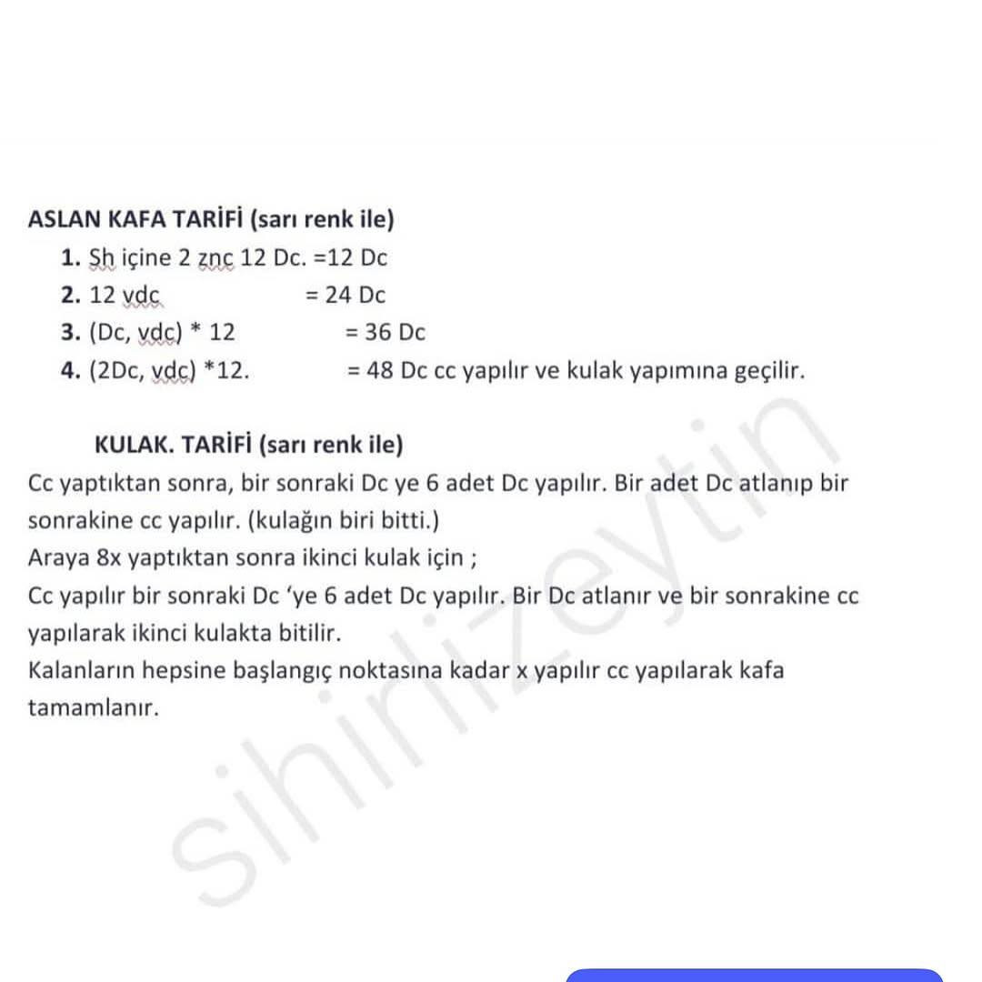 Ücretsiz Aslan Aplike Yapımı: Şema & Kılavuz