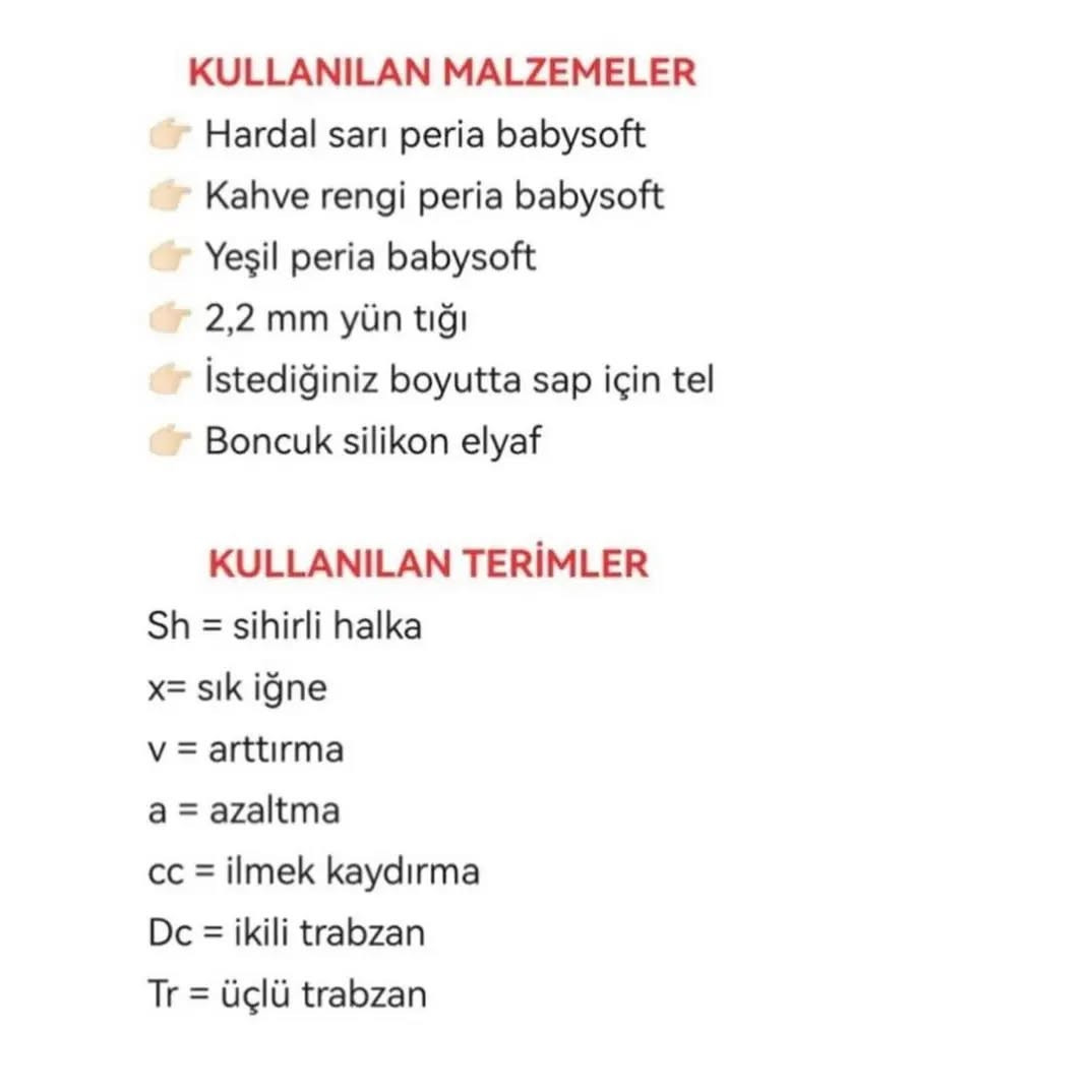 ÜCRETSİZ AYÇİÇEĞİ YAPIMI ŞEMASI