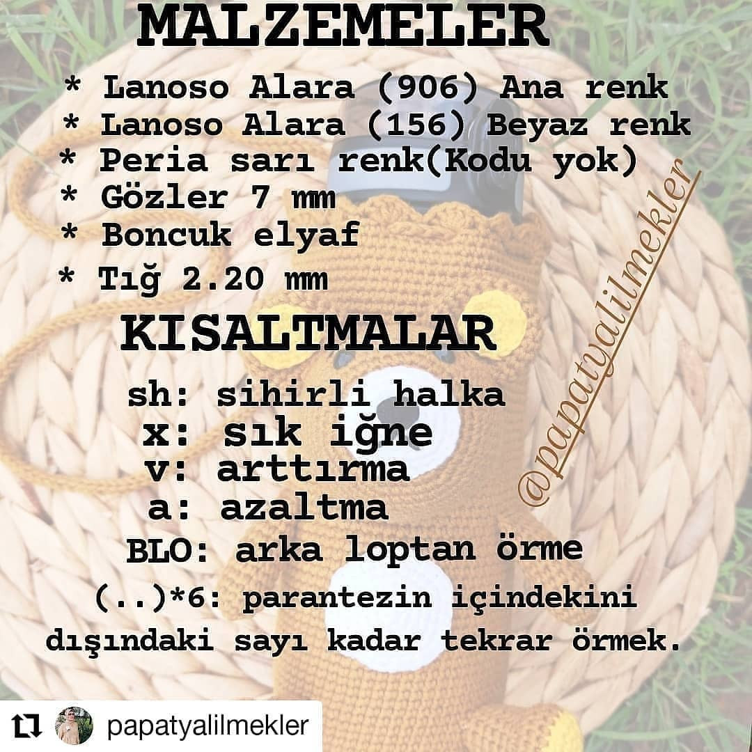 Ücretsiz Ayı Şişesi Kılıfı Tığ İşi Örneği