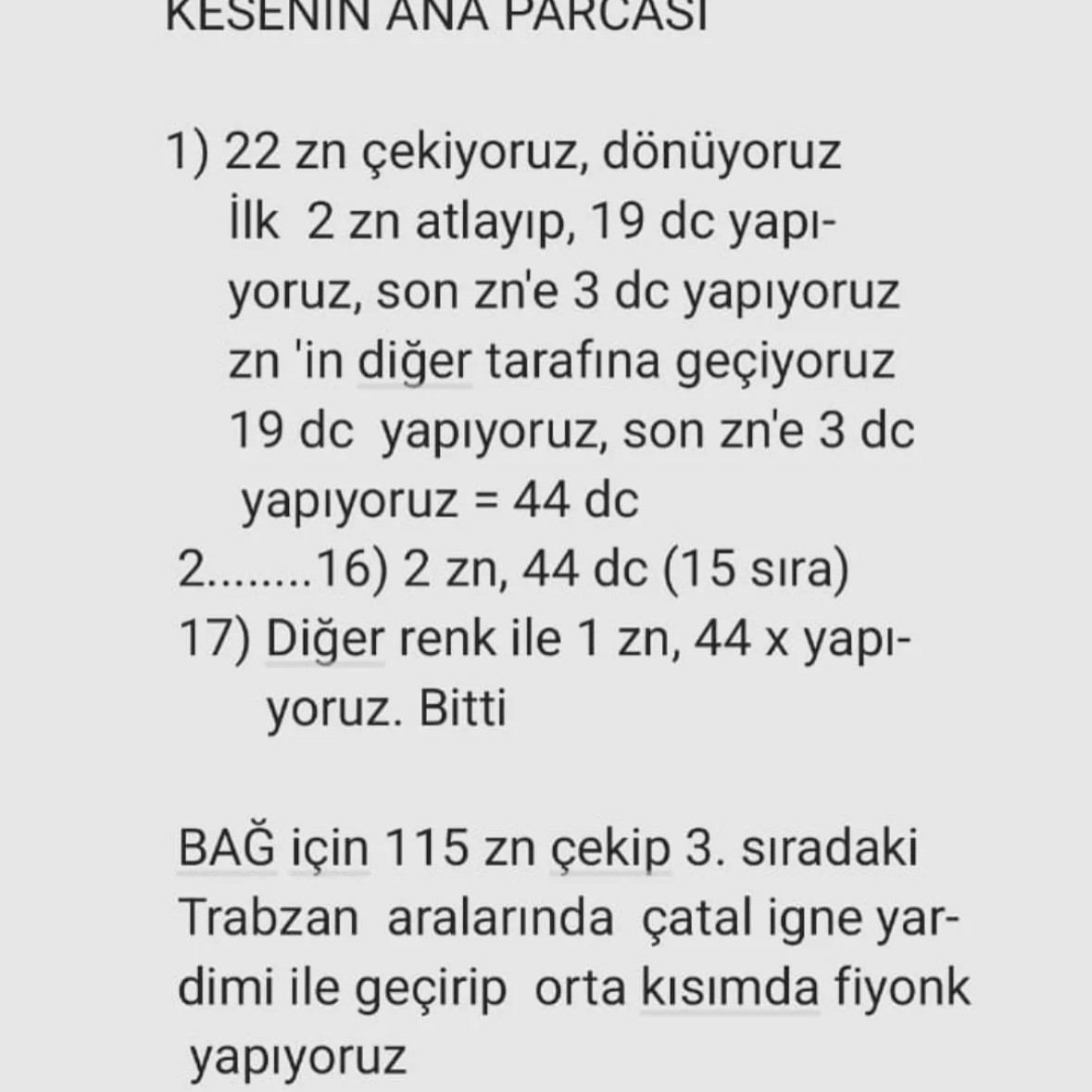 Ücretsiz Bayram Kese Modeli