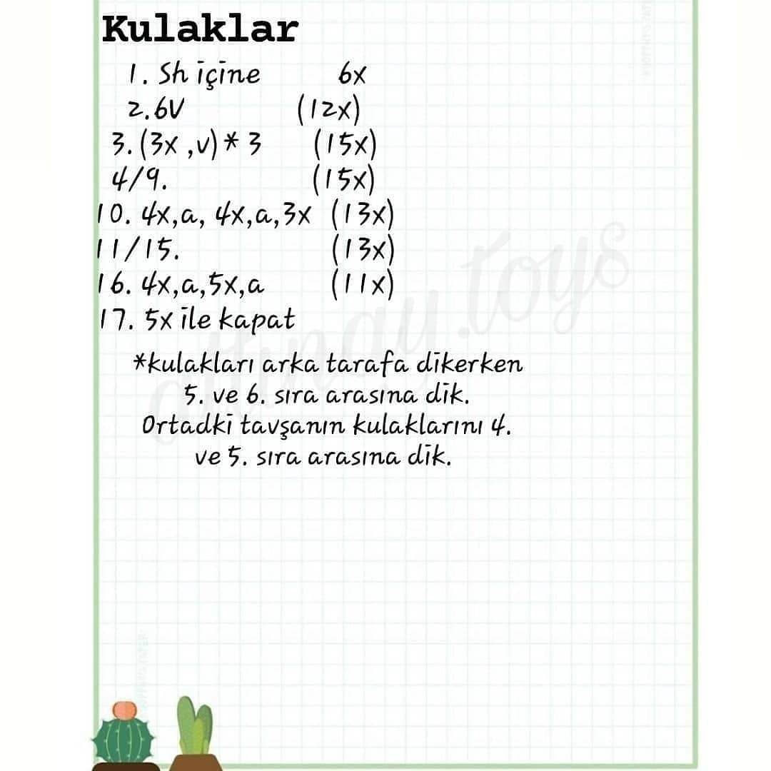 Ücretsiz Bebek Emzik Zinciri Tığ İşi Tarifi