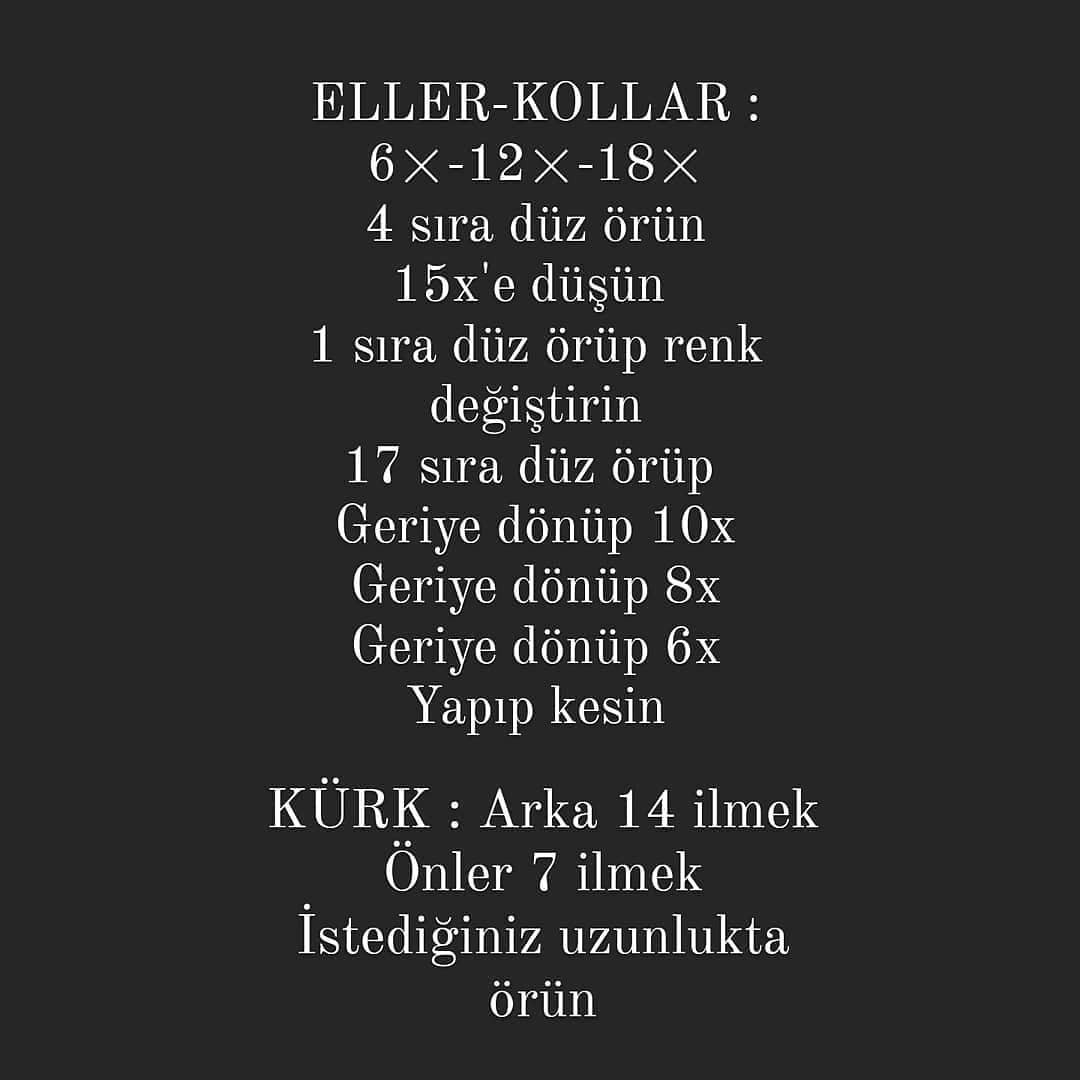 Ücretsiz Bebek Örgü Şeması