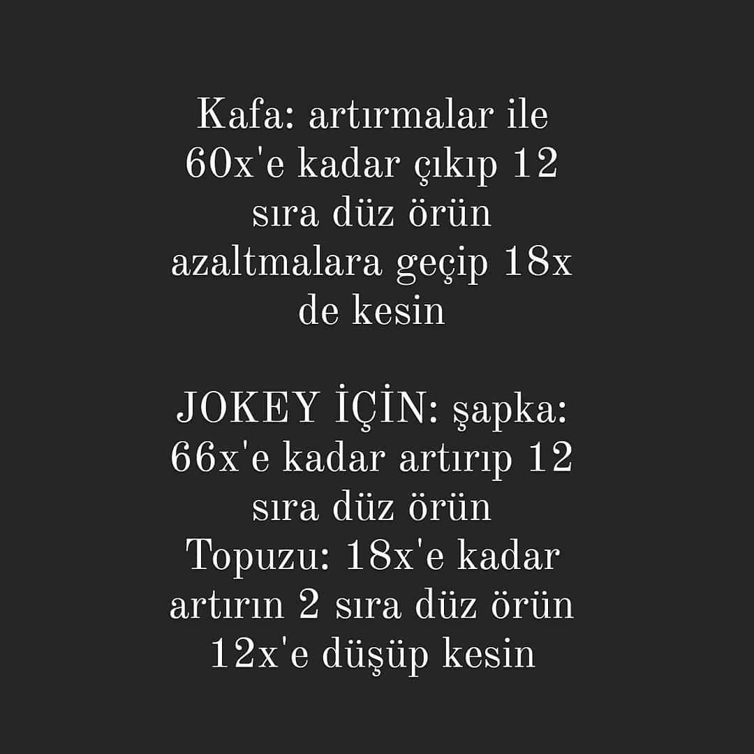 Ücretsiz Bebek Örgü Şeması