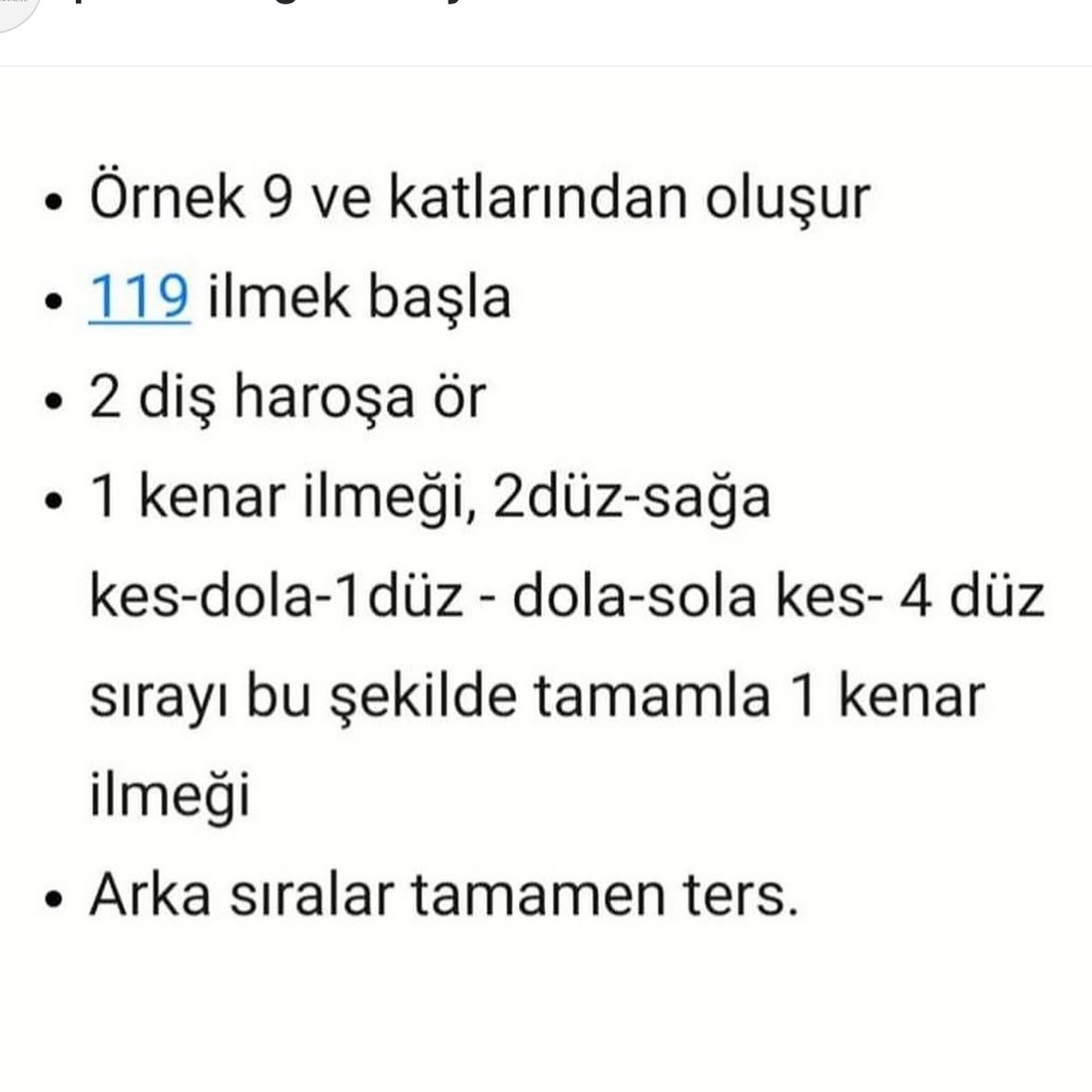 Ücretsiz Bebek Şapkası Tığ İşi Tarifi