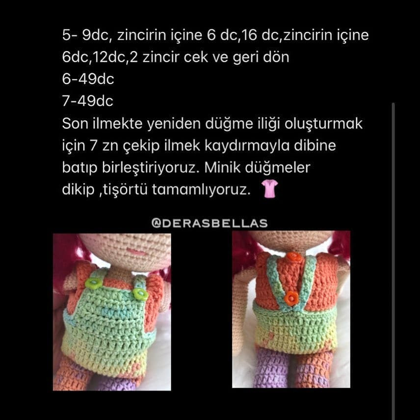 Ücretsiz Bebek ve Ayıcık Amigurumi Tığ İşi Tarifi
