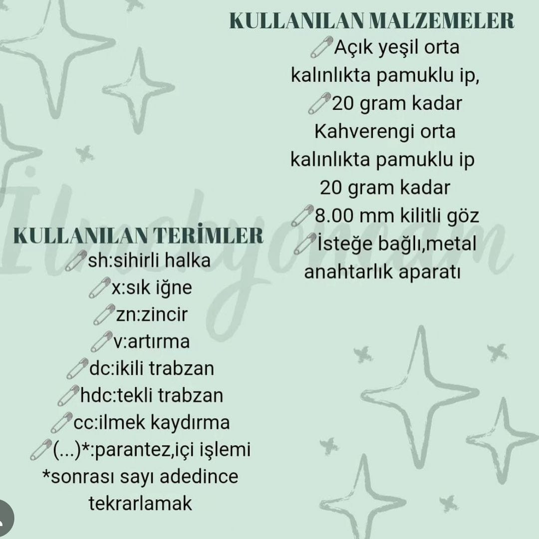 Ücretsiz Bebek Yoda Anahtarlık Tığ İşi Yapımı