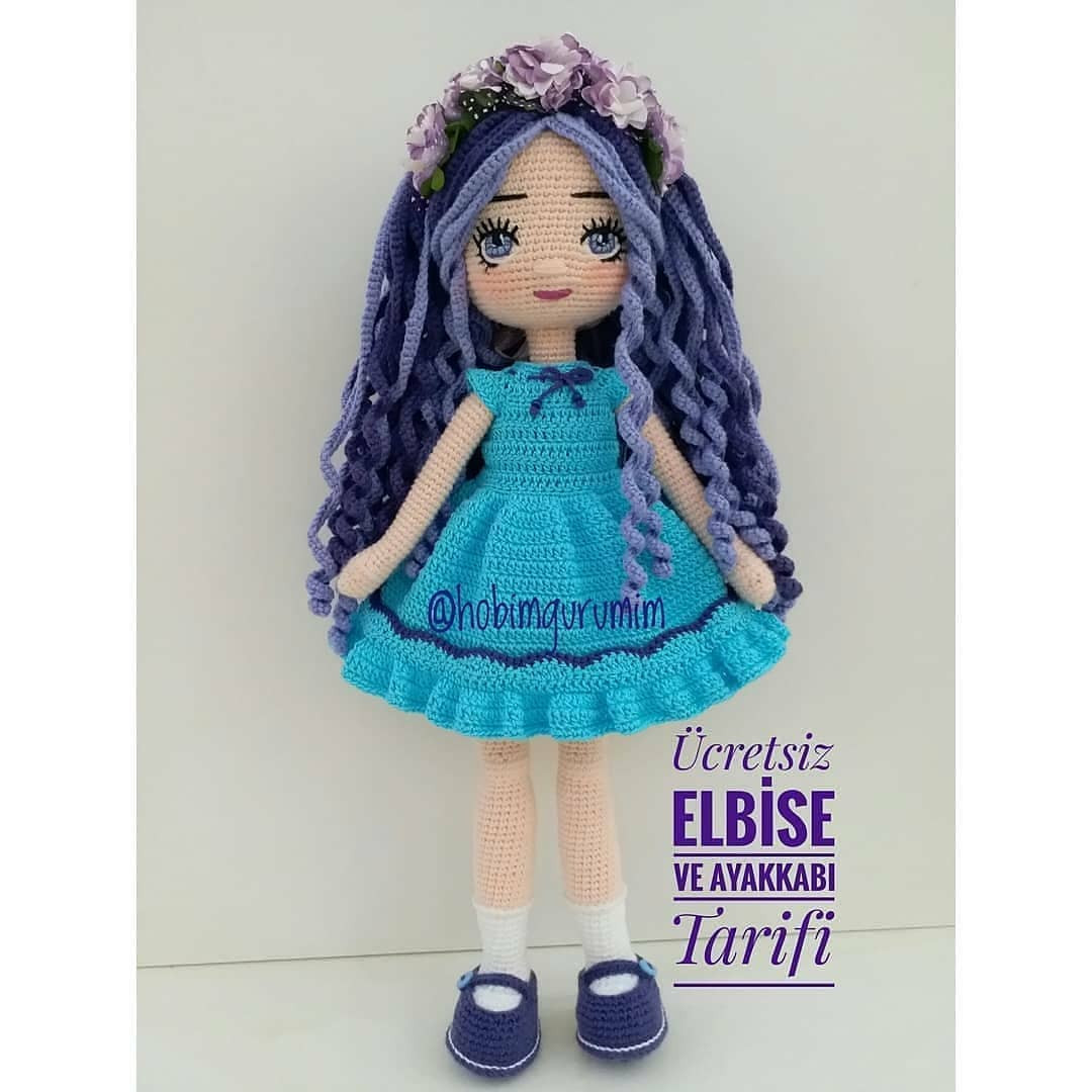 Ücretsiz Deniz Bebeği Amigurumi Şeması