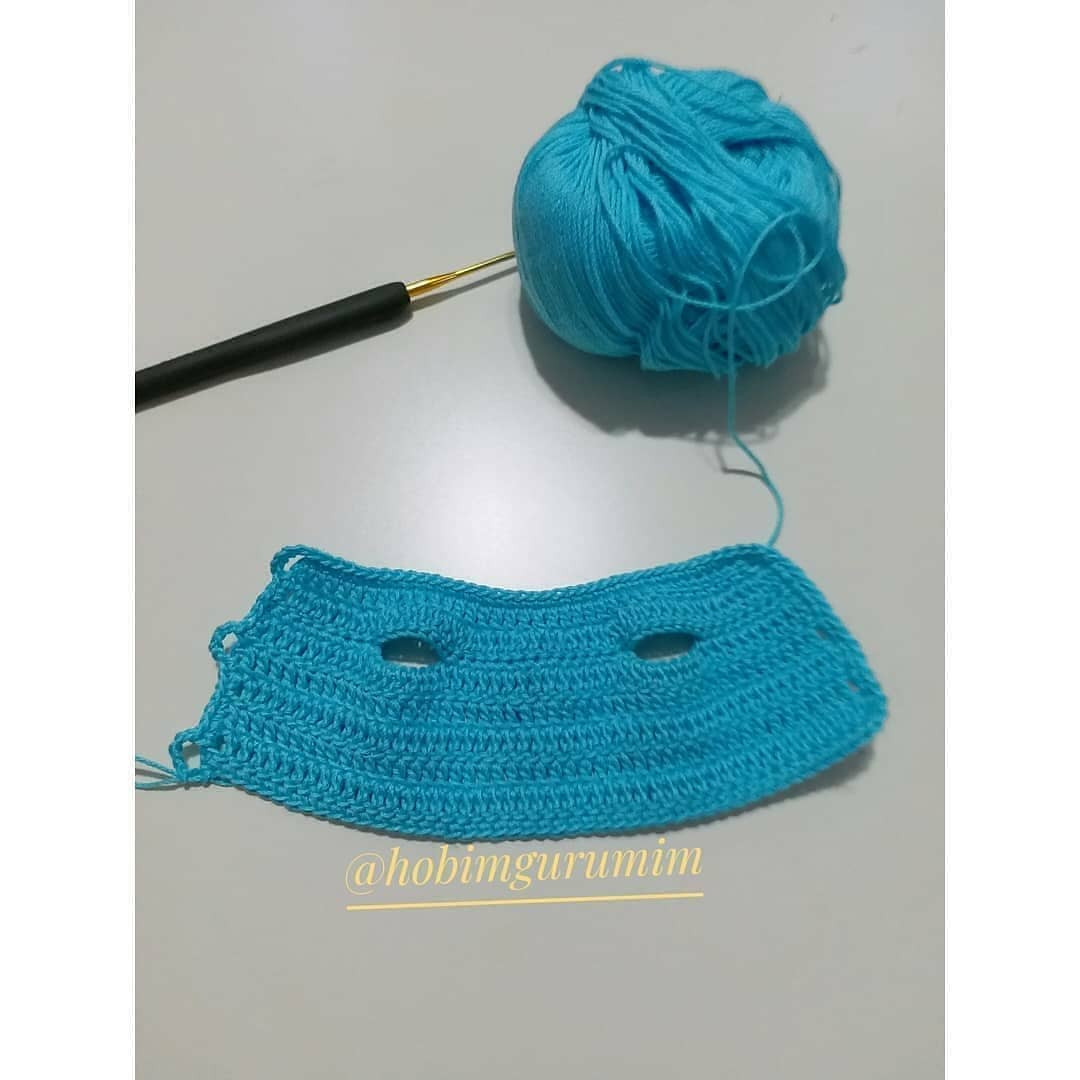 Ücretsiz Deniz Bebeği Amigurumi Şeması