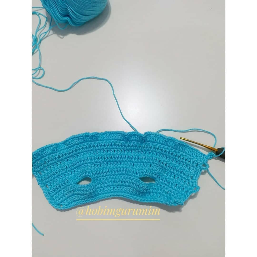 Ücretsiz Deniz Bebeği Amigurumi Şeması
