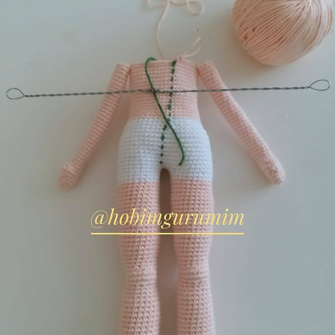 Ücretsiz Deniz Bebeği Amigurumi Şeması