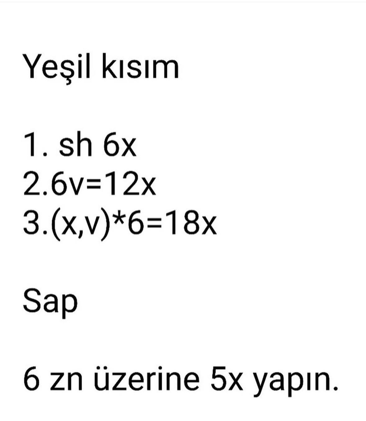 Ücretsiz Dolma Biber Tığ İşi Tarifi