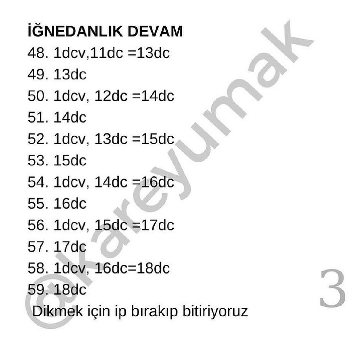 Ücretsiz Ev İğne Oyası Tarifi