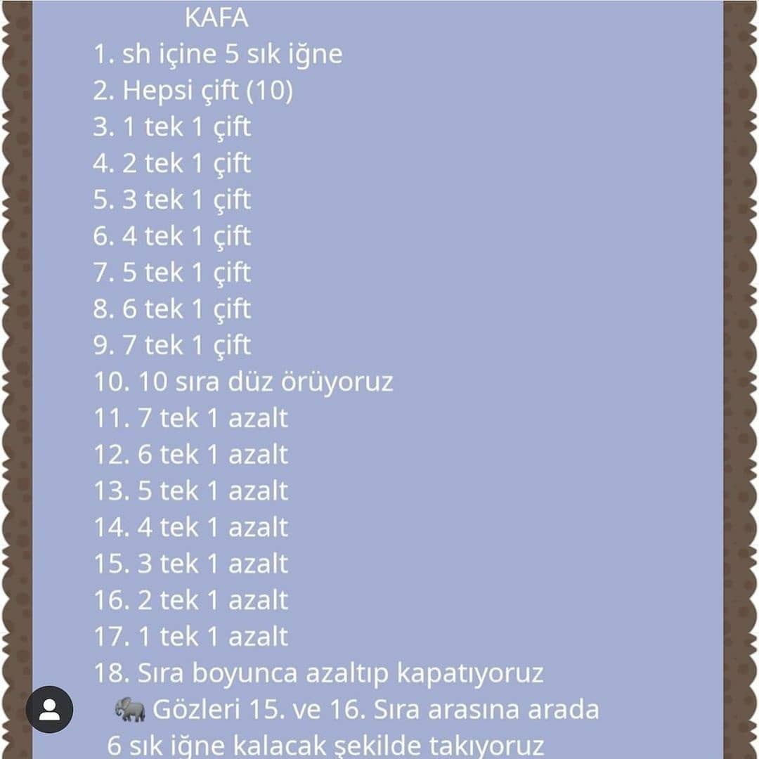 ÜCRETSİZ FİLE ELEFANT ANAHTARLIK TARİFİ