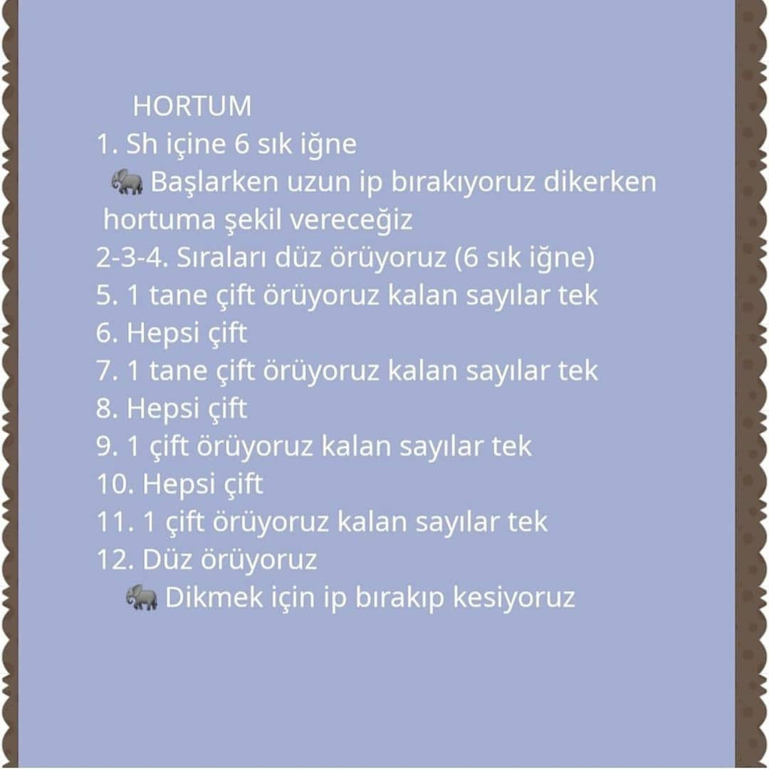 ÜCRETSİZ FİLE ELEFANT ANAHTARLIK TARİFİ