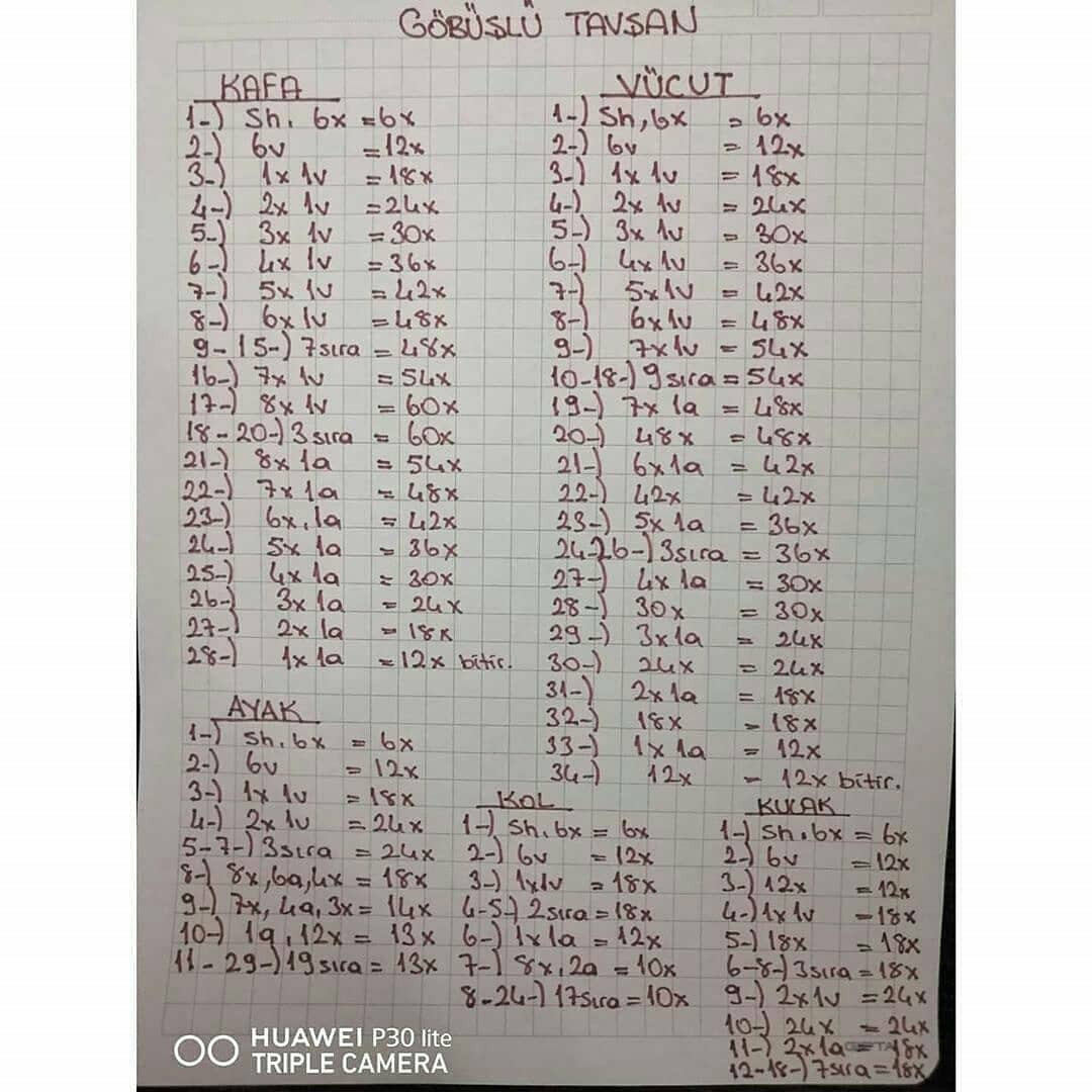 ÜCRETSİZ GÖBÜŞLÜ AYI AMİGURUMİ TARİFİ