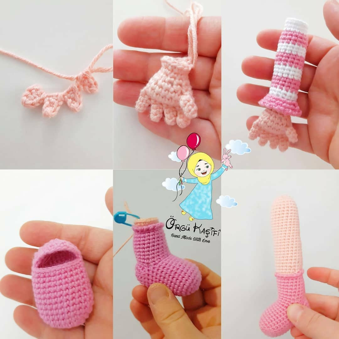 Ücretsiz Hafsa Bebek Örgü Tarifi