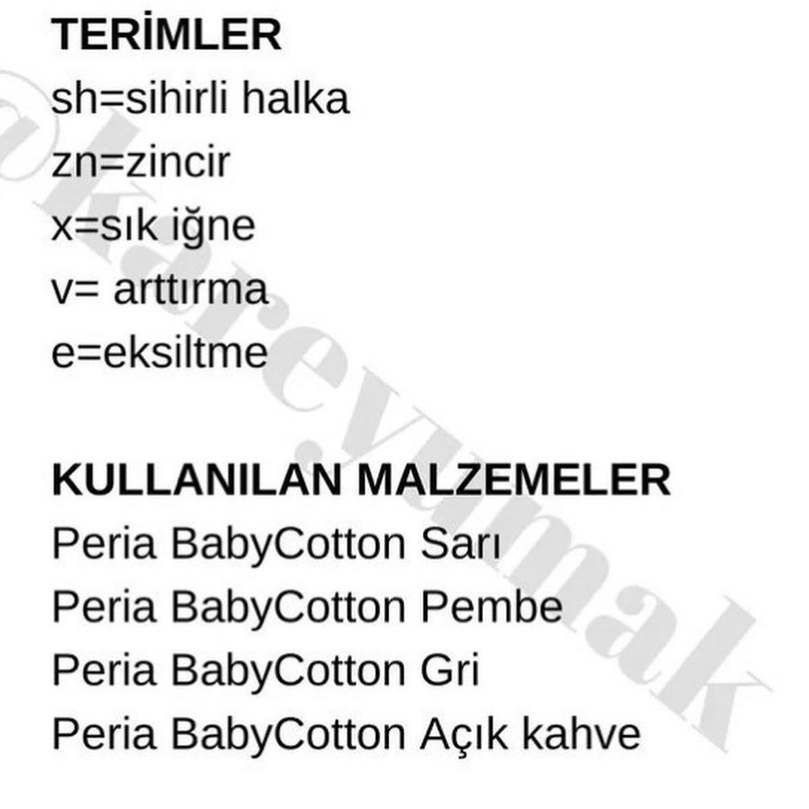 Ücretsiz Kalem Anahtarlık Tığ İşi Şeması