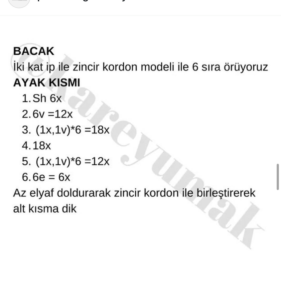 Ücretsiz Kalem Anahtarlık Tığ İşi Şeması