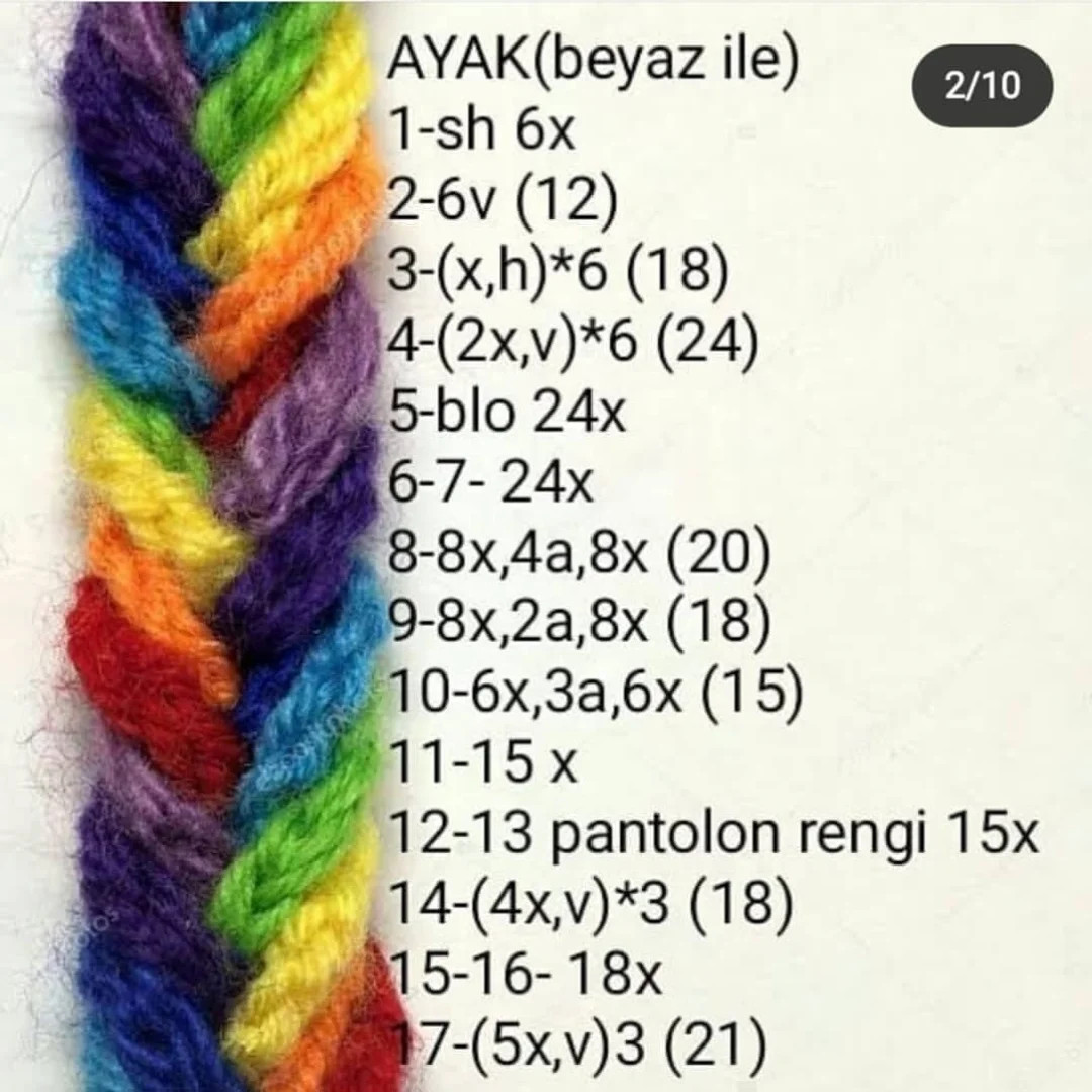 ÜCRETSİZ KEDİCİK AMİGURUMİ ÖRGÜ ŞEMASI