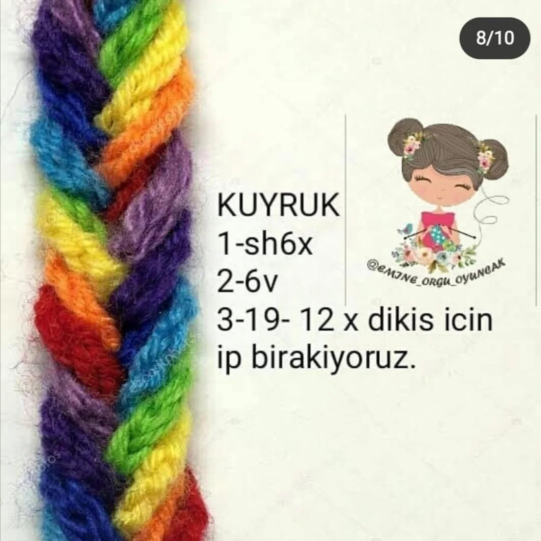 ÜCRETSİZ KEDİCİK AMİGURUMİ ÖRGÜ ŞEMASI