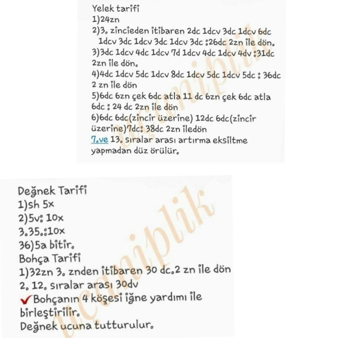 Ücretsiz Keloglan Amigurumi Tığ İşi Tarifi
