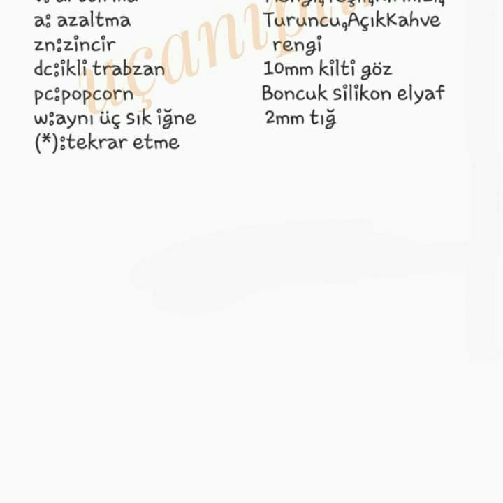 Ücretsiz Keloglan Amigurumi Tığ İşi Tarifi