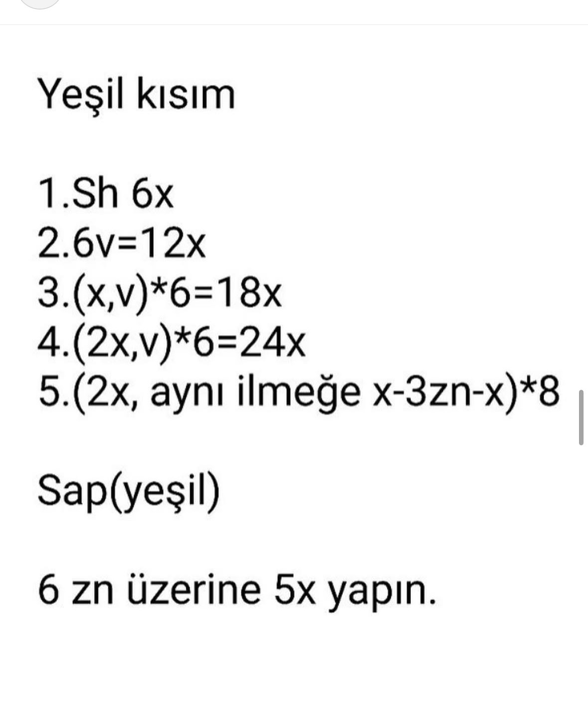 Ücretsiz Kırmızı Biber Amigurumi Örgü Şeması