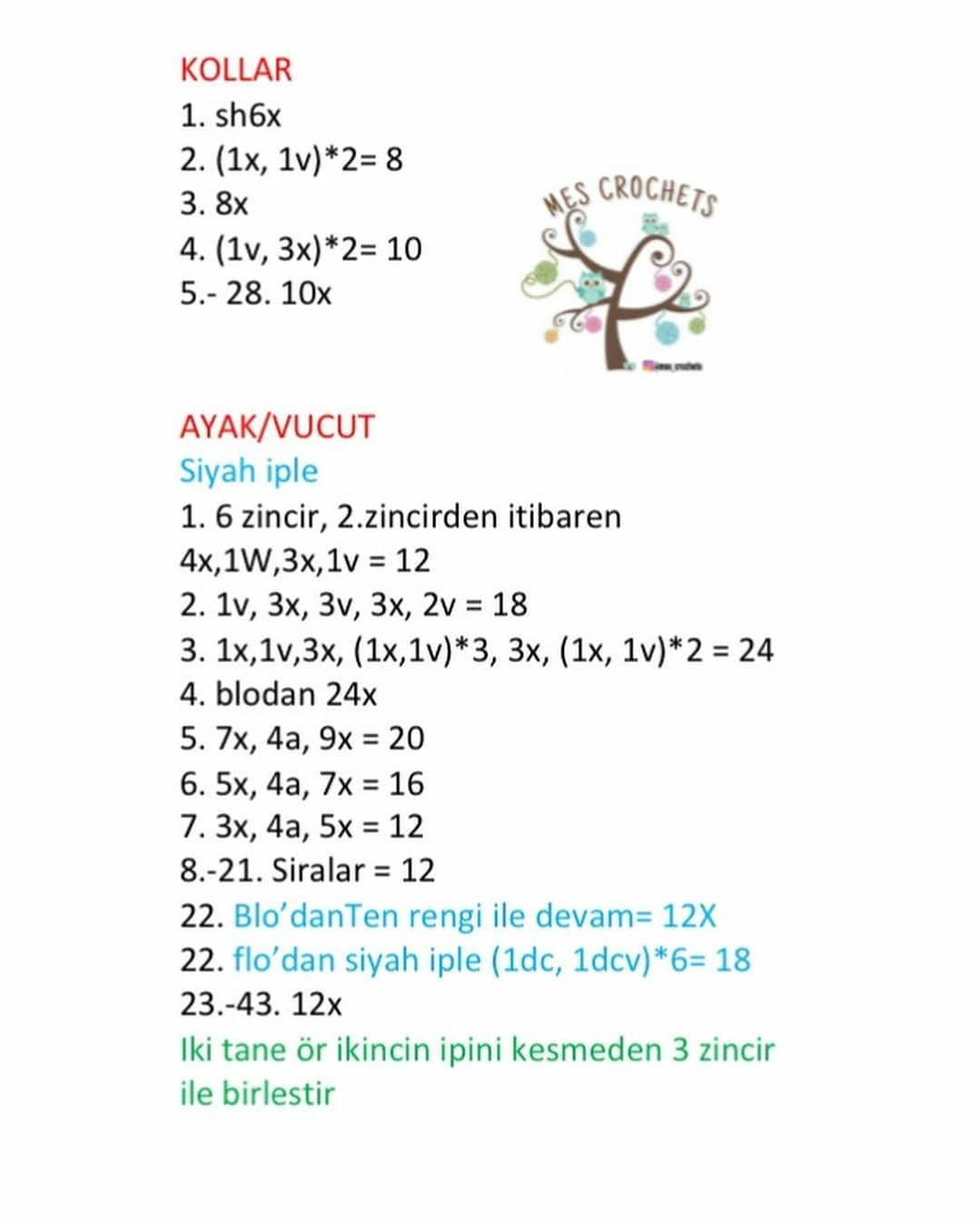 Ücretsiz Kız Korsan Amigurumi Tığ İşi Tarifi