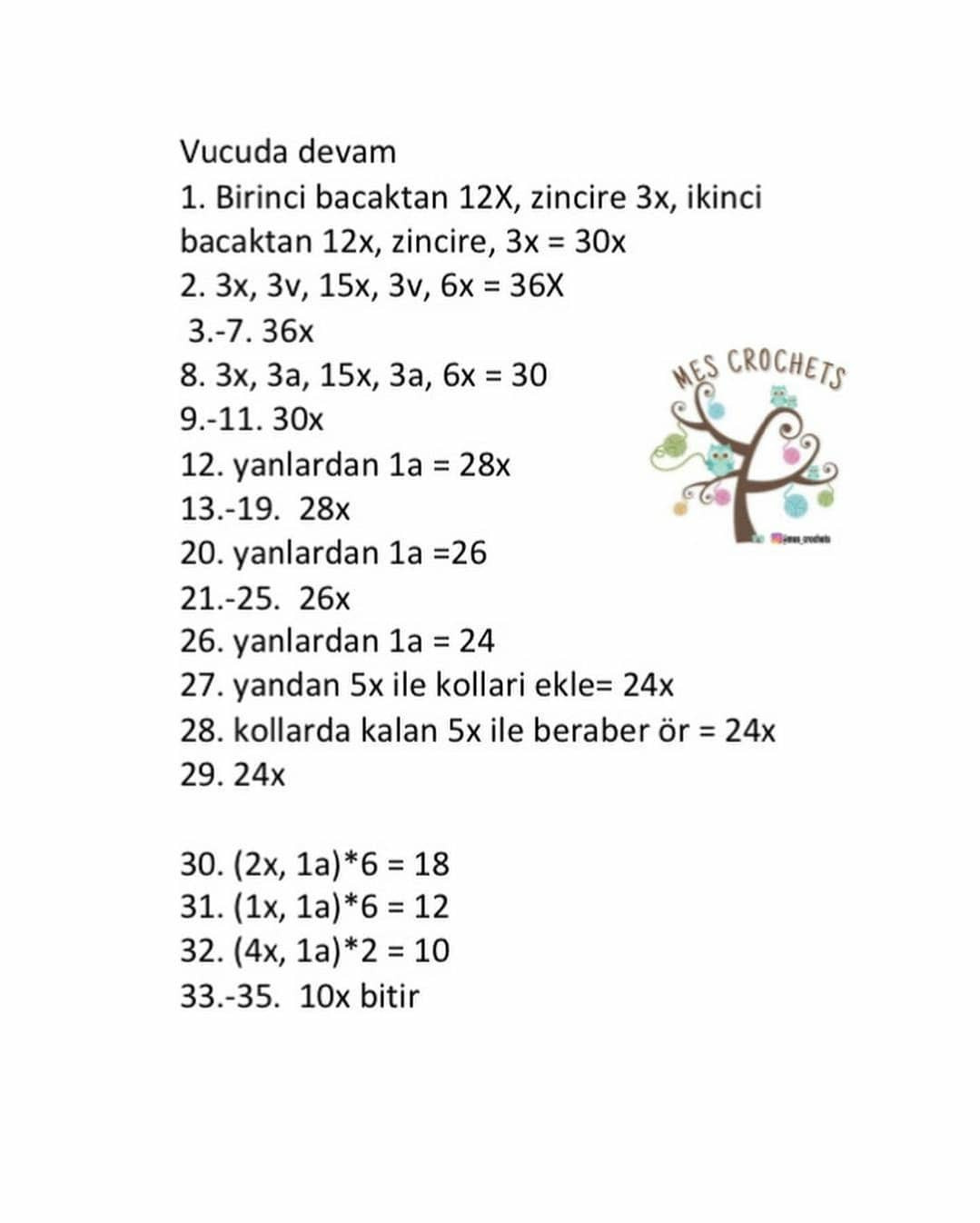 Ücretsiz Kız Korsan Amigurumi Tığ İşi Tarifi
