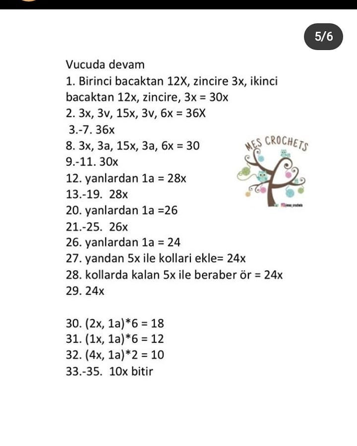 Ücretsiz Kız Korsan Amigurumi Tığ İşi Tarifi