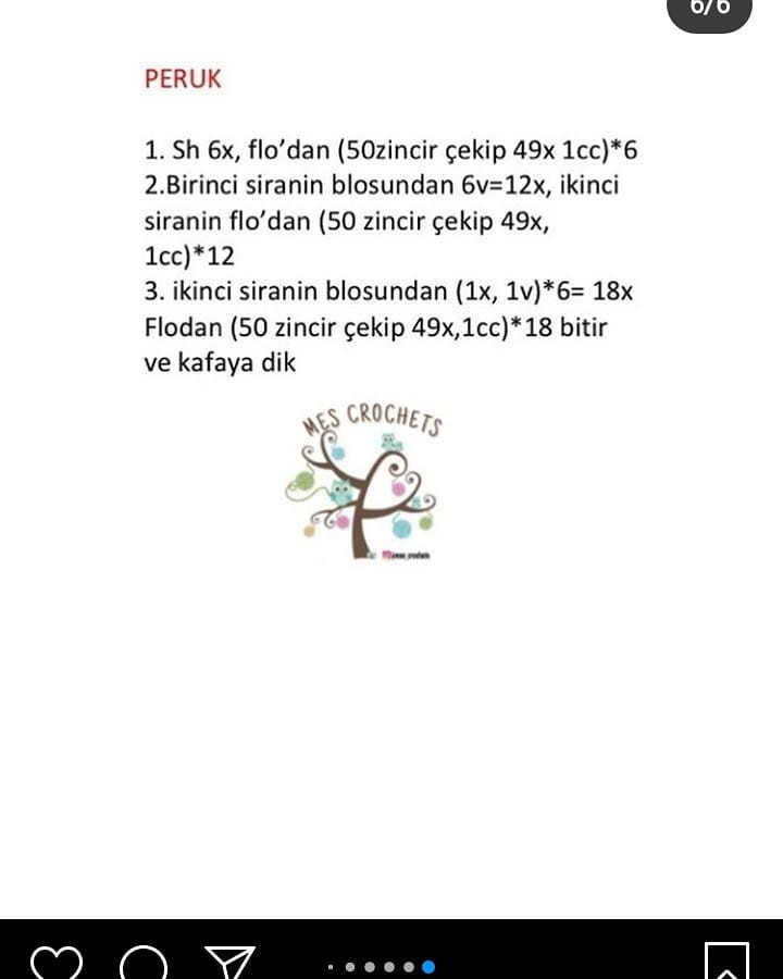 Ücretsiz Kız Korsan Amigurumi Tığ İşi Tarifi