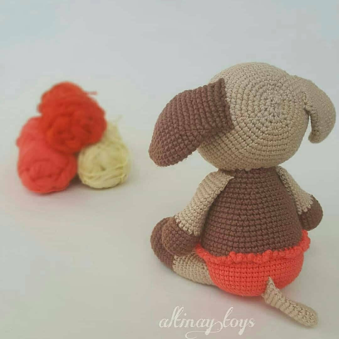 Ücretsiz Köpek Amigurumi Yapımı