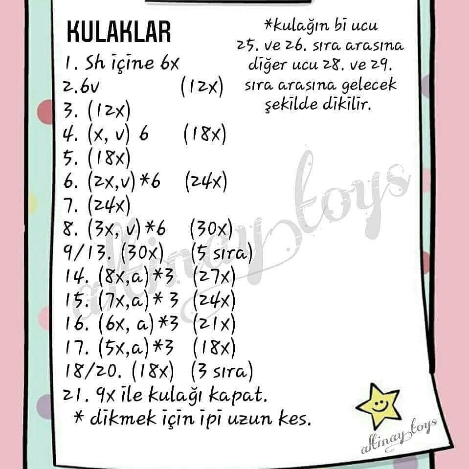 Ücretsiz Köpek Amigurumi Yapımı