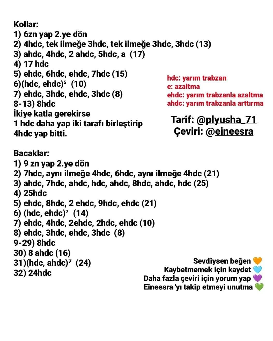 Ücretsiz Kurbağa Amigurumi Tığ İşi Şeması