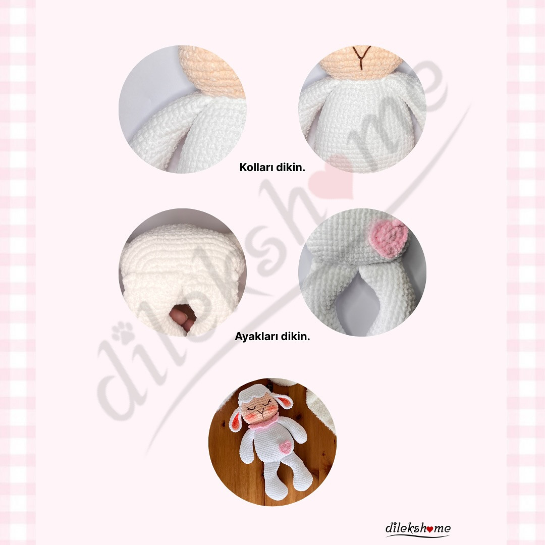 Ücretsiz Kuzu Zazu Amigurumi Tığ İşi Tarifi