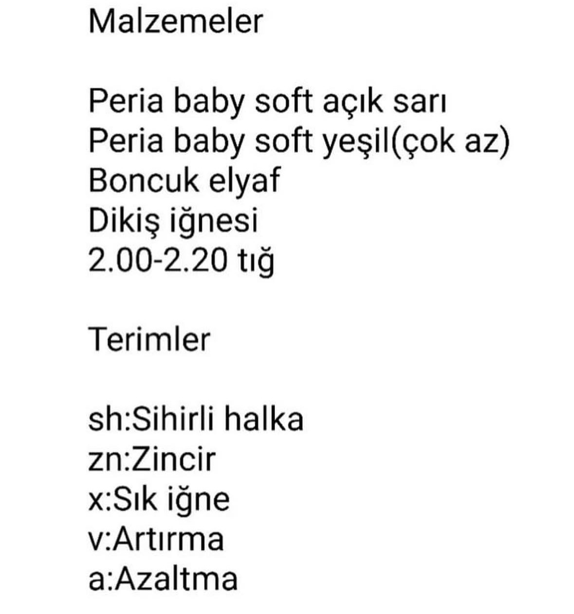 Ücretsiz Limon Amigurumi Tığ İşi Tarifi