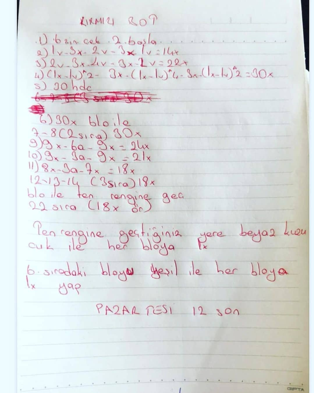 Ücretsiz Noel Bebeği Tığ İşi Şeması