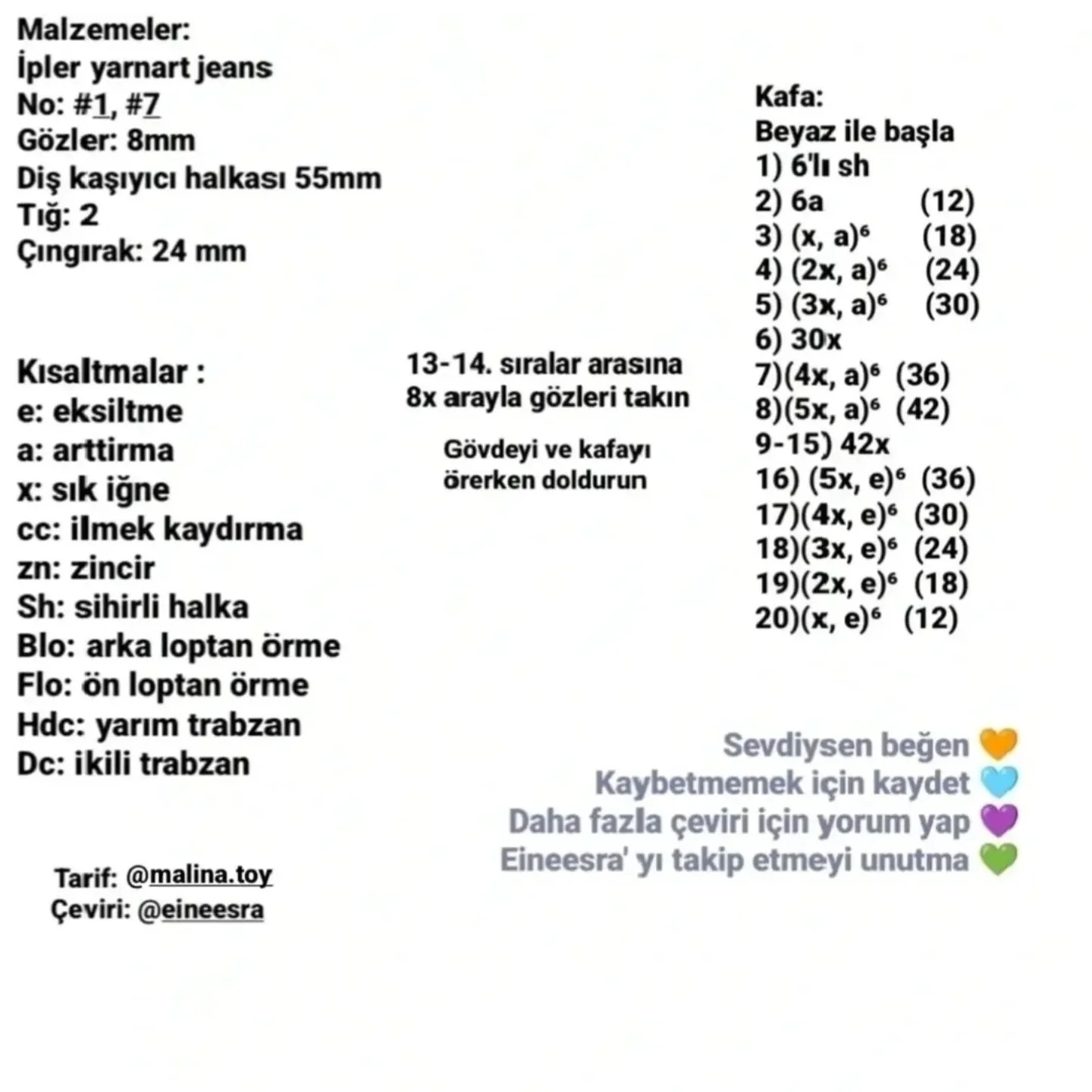 Ücretsiz Örme Bebek Kuşu Tarifi