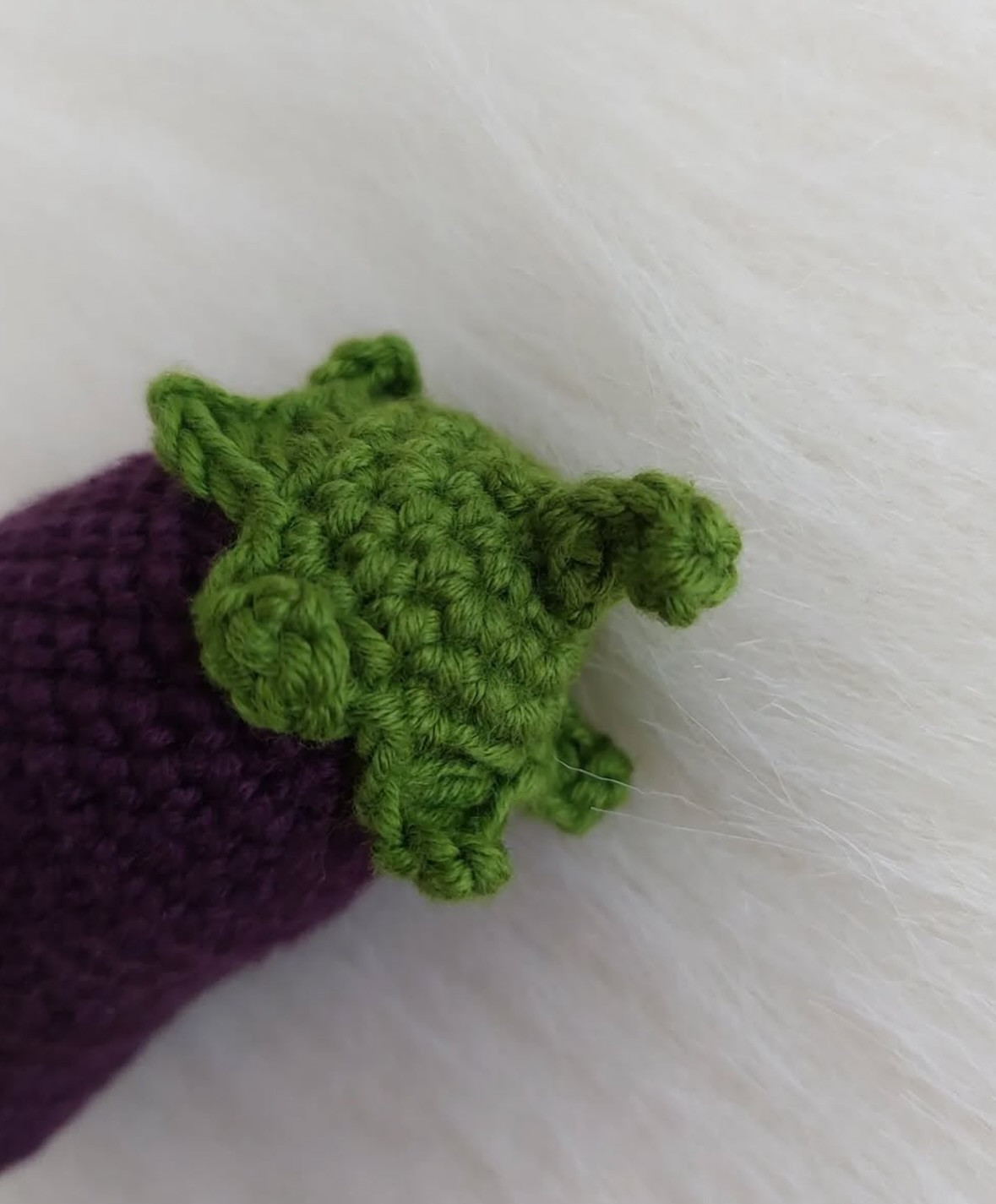 Ücretsiz Patlıcan Amigurumi Tarifi