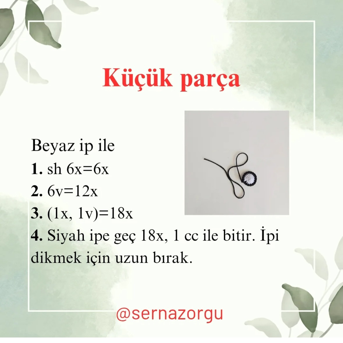 Ücretsiz Pokemon Topu Tığ İşi Şeması