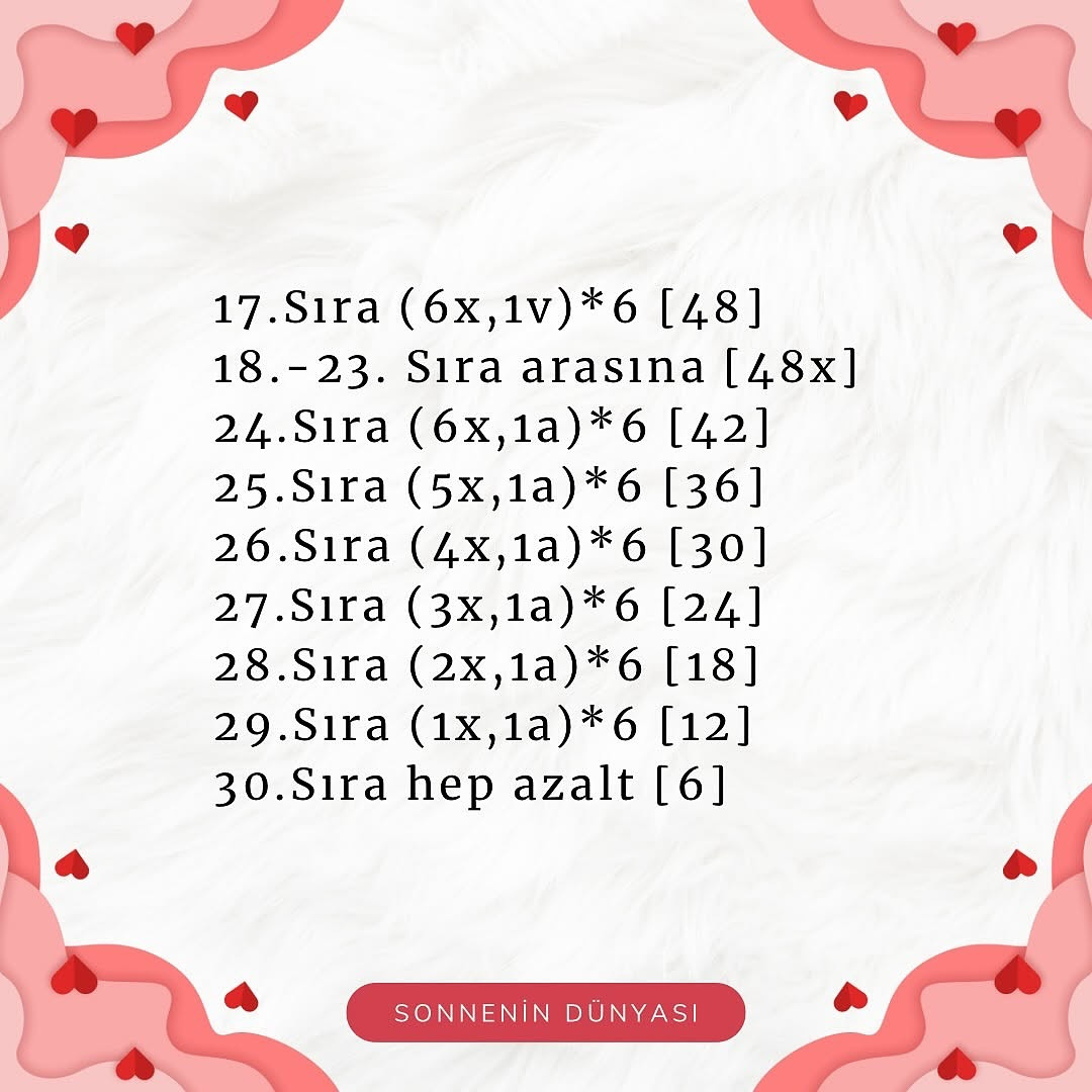 Ücretsiz Sevgili Kuşcuk Amigurumi Örgü Şeması