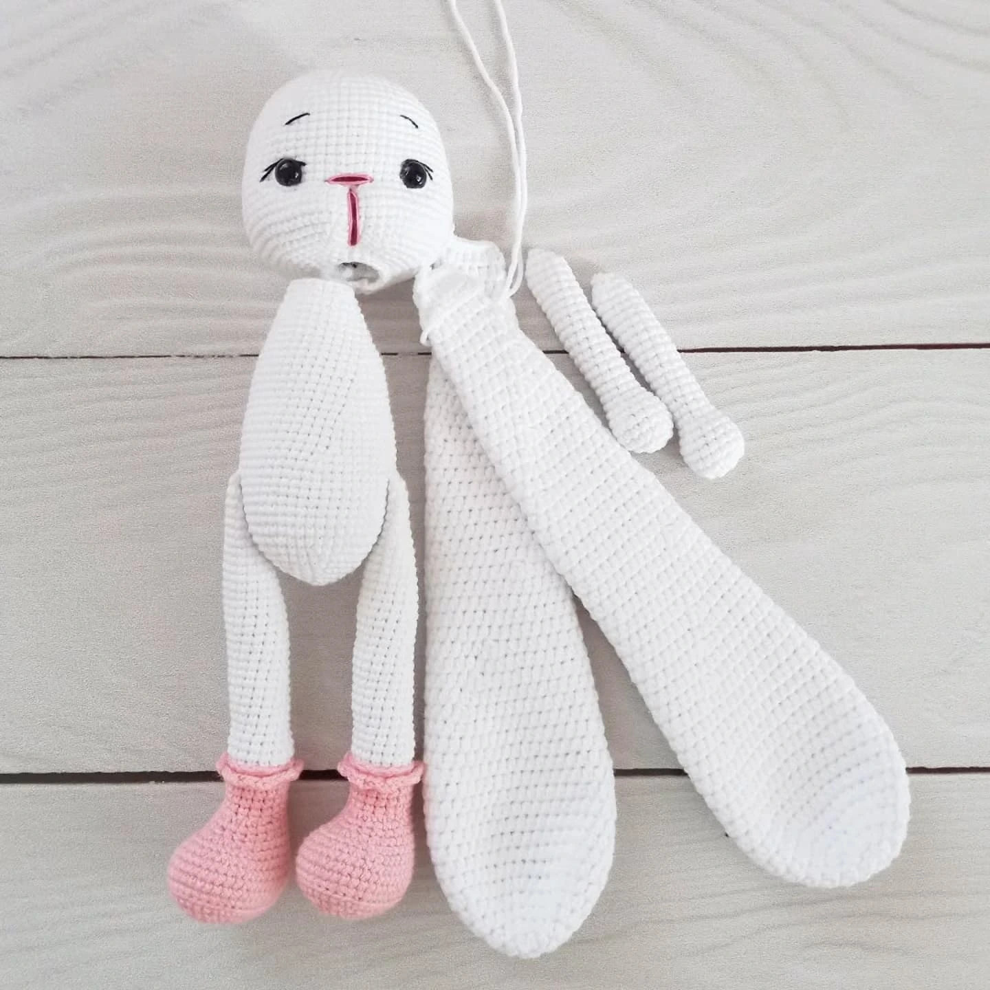 Ücretsiz Sevgililer Günü Tavşanı Amigurumi Tarifi